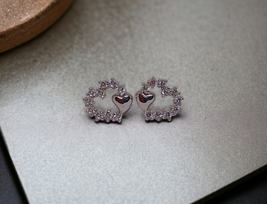 Esme Love Heart Earrings