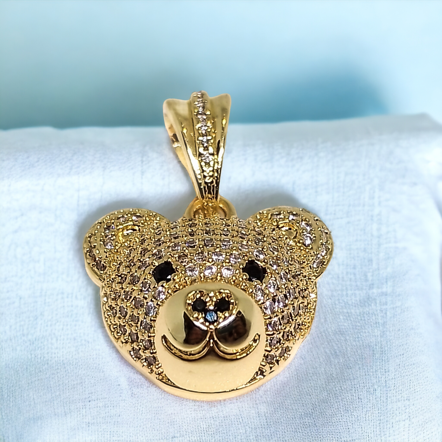 Rupert Bear Gold Pendant