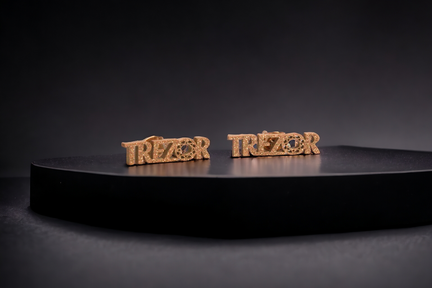 TREZOR Sparkling Stud Earrings